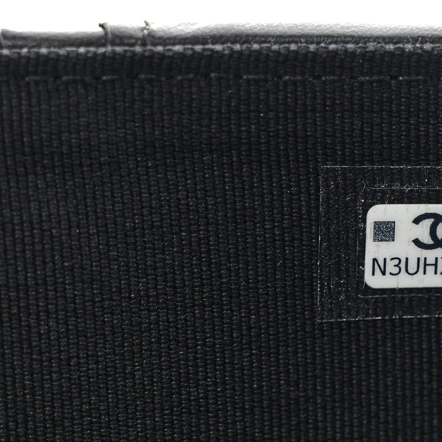 Chanel Grained Calfskin Quilted passport Holder Wallet So Black 8 of 9