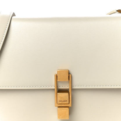 Saint Laurent Smooth Calfskin Carre Satchel Crema Soft 8 of 11