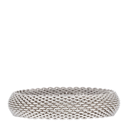 Tiffany Sterling Silver Somerset Mesh Bracelet 1 of 3