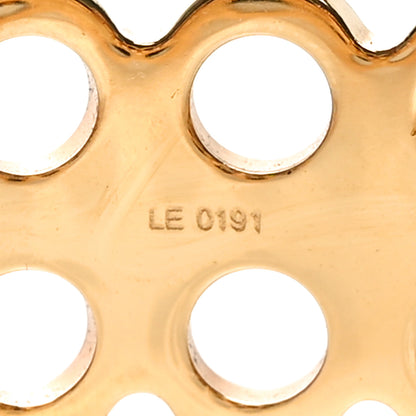 Louis Vuitton Enamel Hide and Seek Bracelet S Gold 5 of 5