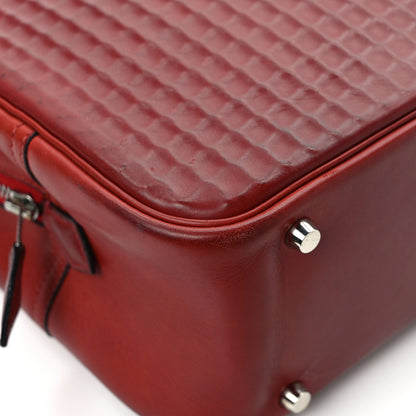 Hermes Box Calf Waffle Plume 32 Rouge H 9 of 11