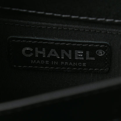 Chanel Calfskin Braided Small Chic Flap Black 5 of 9