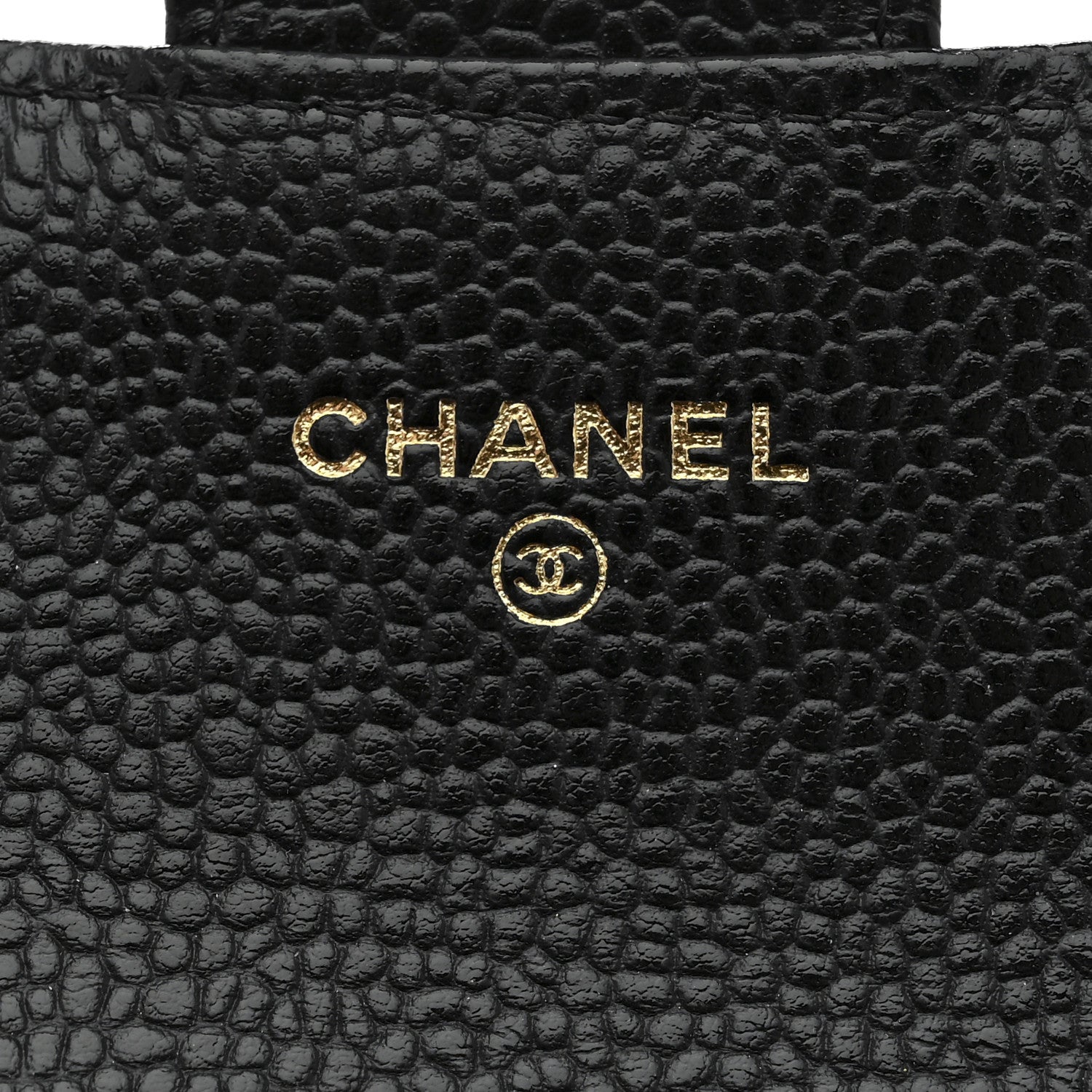 Chanel Caviar Quilted Flap Card Holder Wallet Black 6 of 8