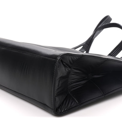 Telfar Nylon Medium Puff Shopping Bag Black 9 of 10