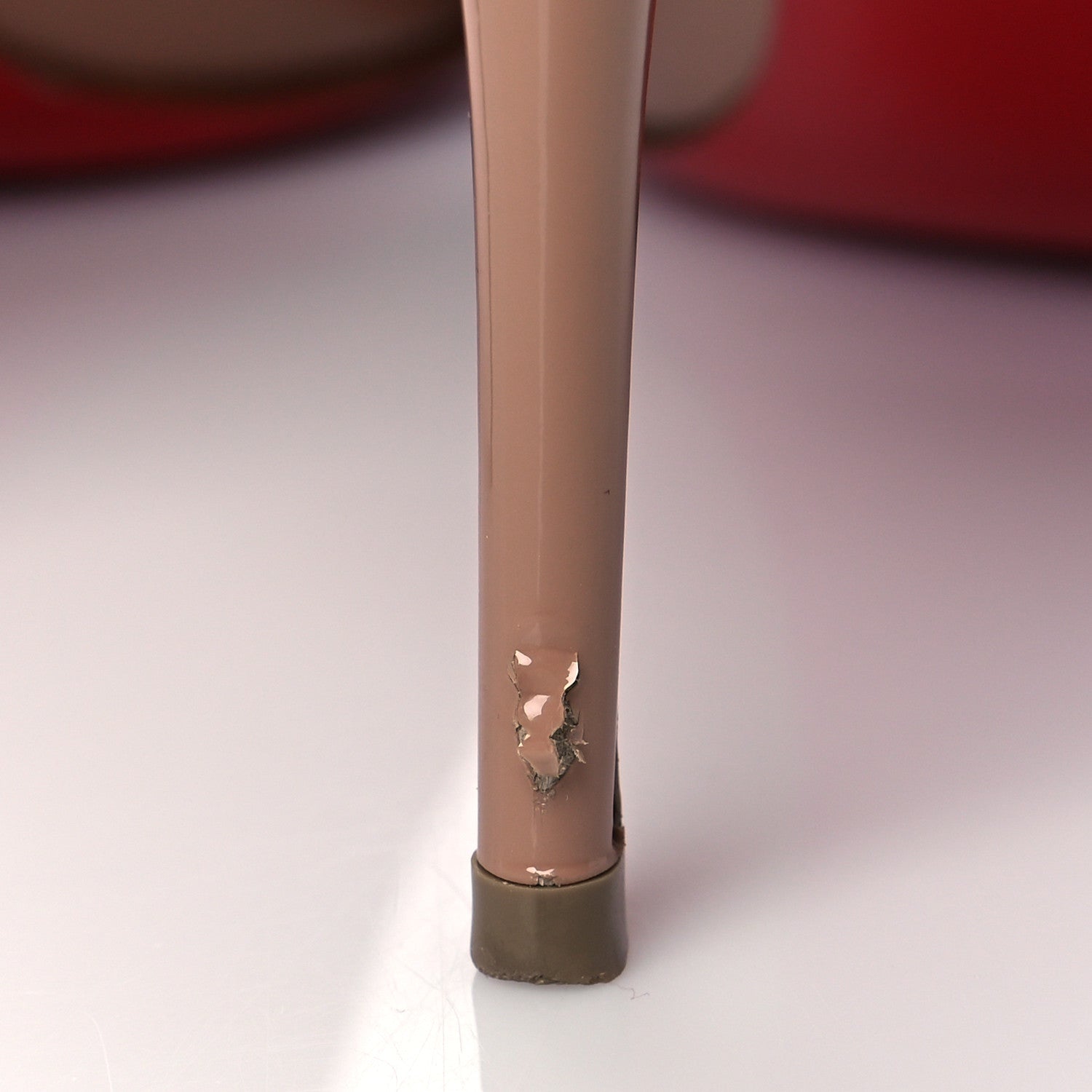 Christian Louboutin Patent Pigalle Follies 85 Pumps 40.5 Nude 10 of 11