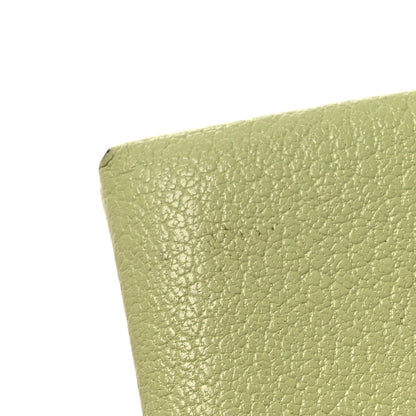 Hermes Chevre Mysore Calvi Card Case Jaune Bourgeon 10 of 11