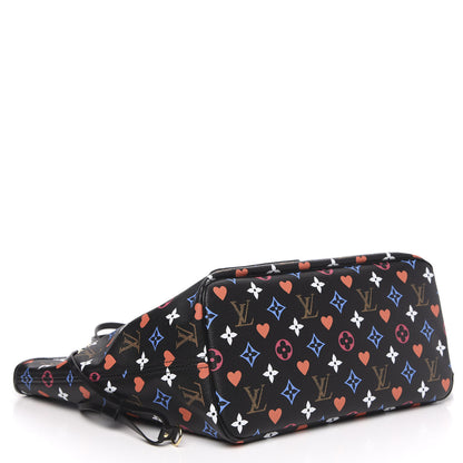 Louis Vuitton Game On Neverfull MM Black 4 of 10