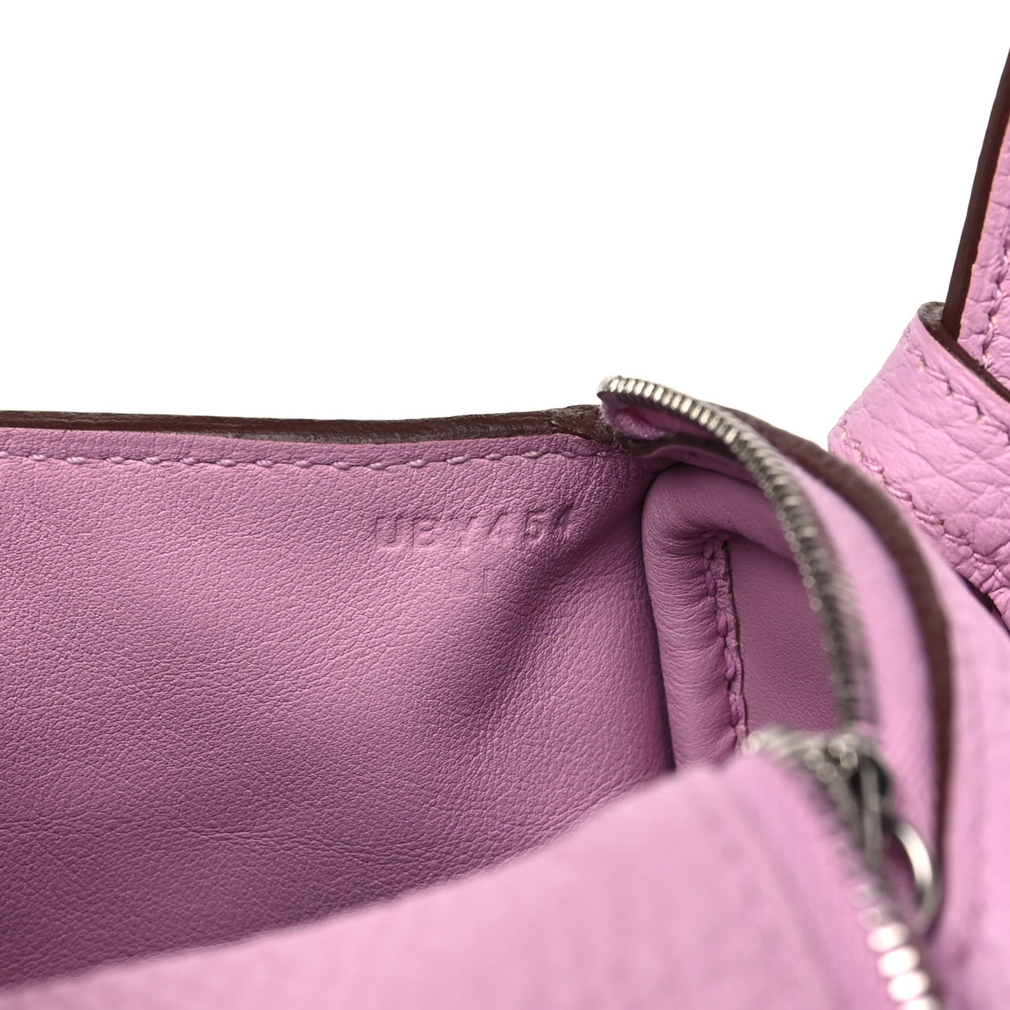 Taurillon Clemence Mini Lindy 20 Mauve Sylvestre
