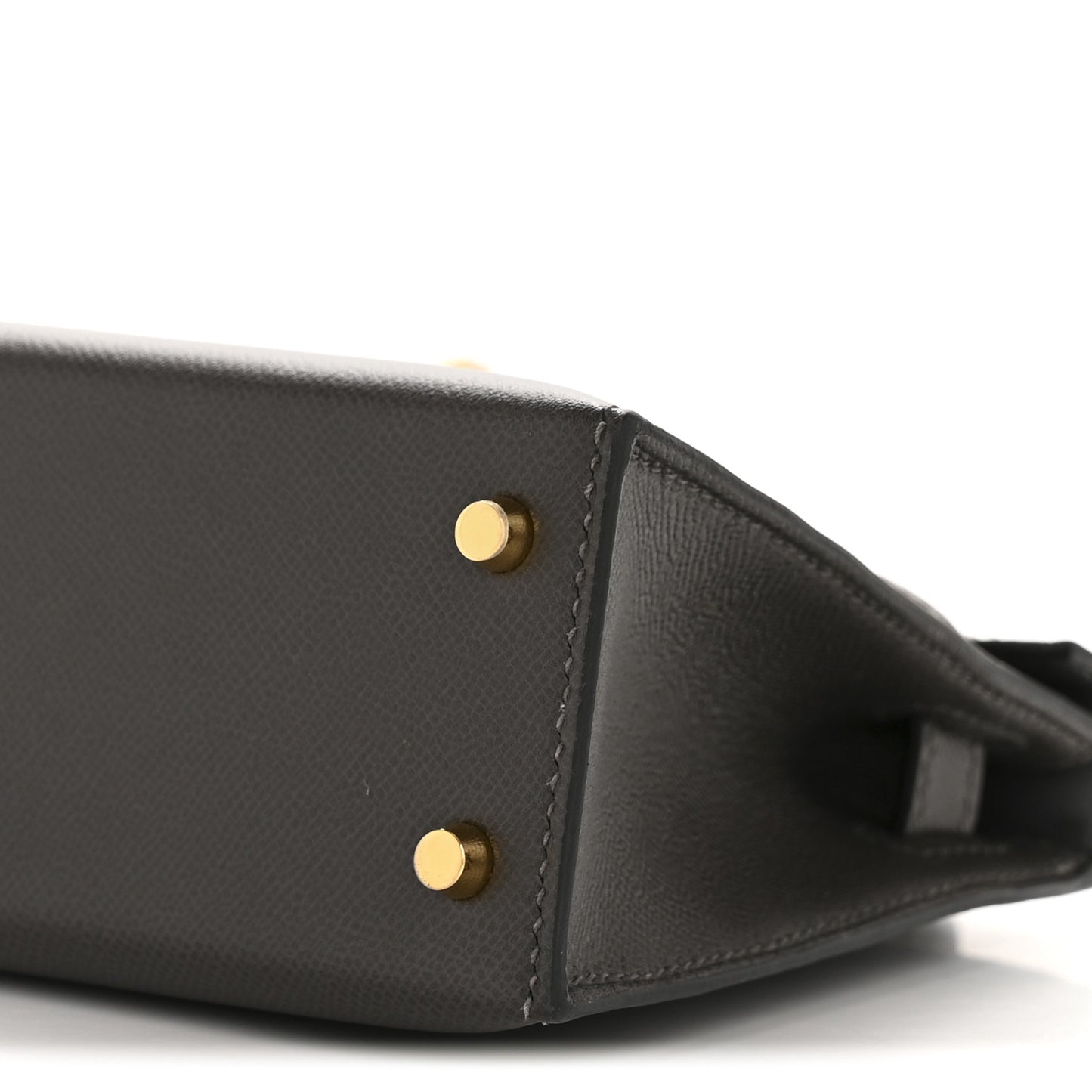 Madame Calfskin Mini Kelly Sellier 20 Graphite