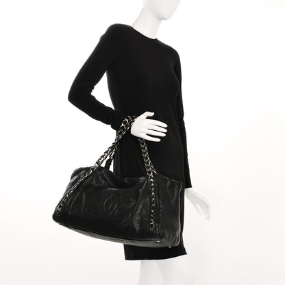 Chanel Calfskin East West Modern Chain Tote Black 2 of 10