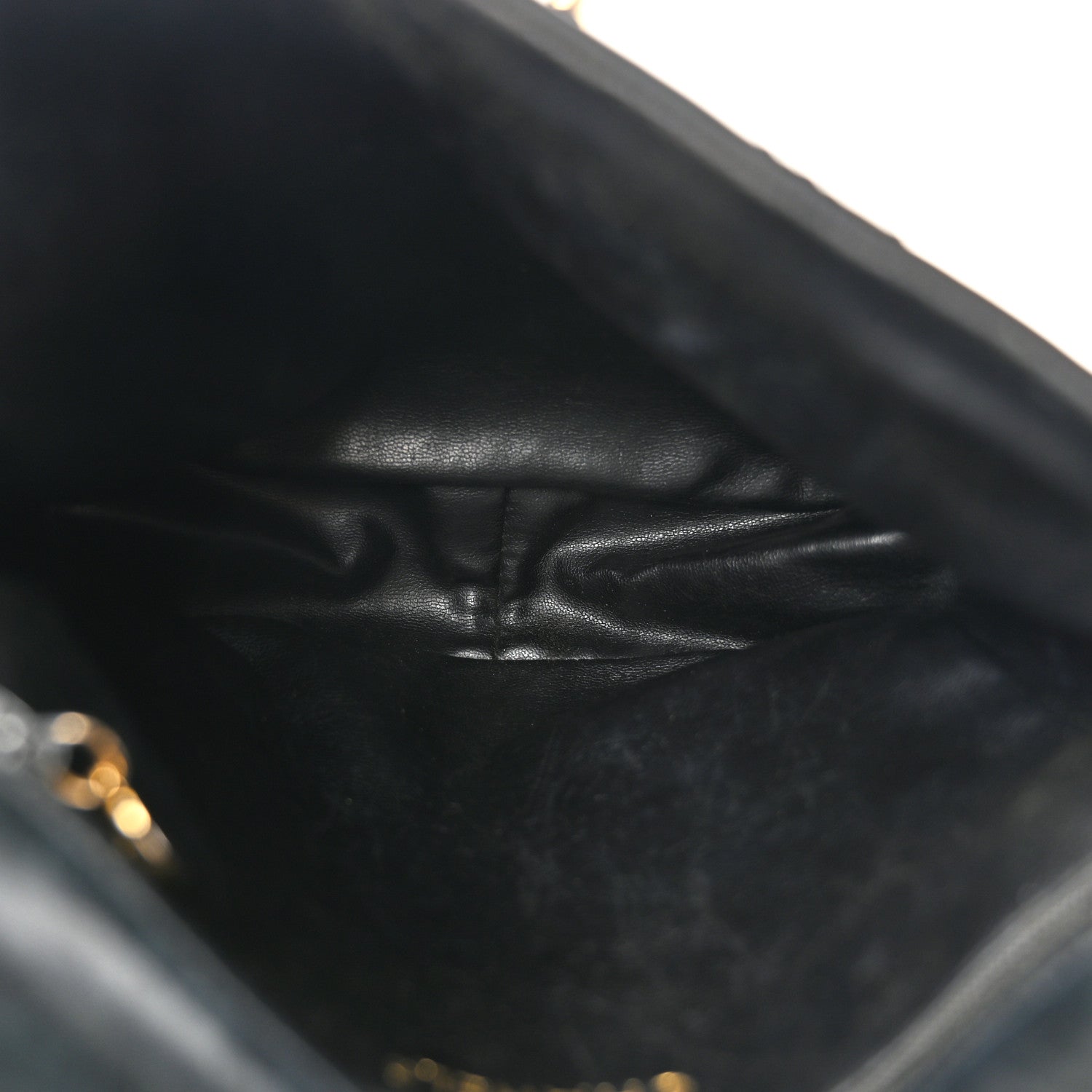 Chanel Lambskin Quilted Mini Flap Shoulder Bag Black 5 of 13
