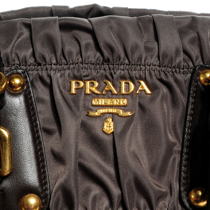 Prada Tessuto Nylon Gaufre Tote Fumo 9 of 9