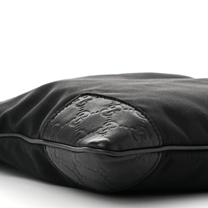Gucci Guccissima Nylon Messenger Bag Black 9 of 10