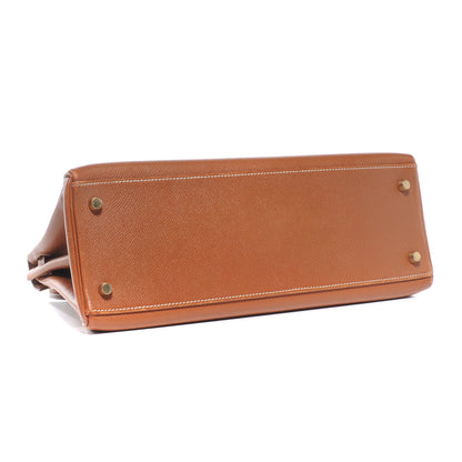 Hermes Courchevel Kelly 32 Gold 4 of 12