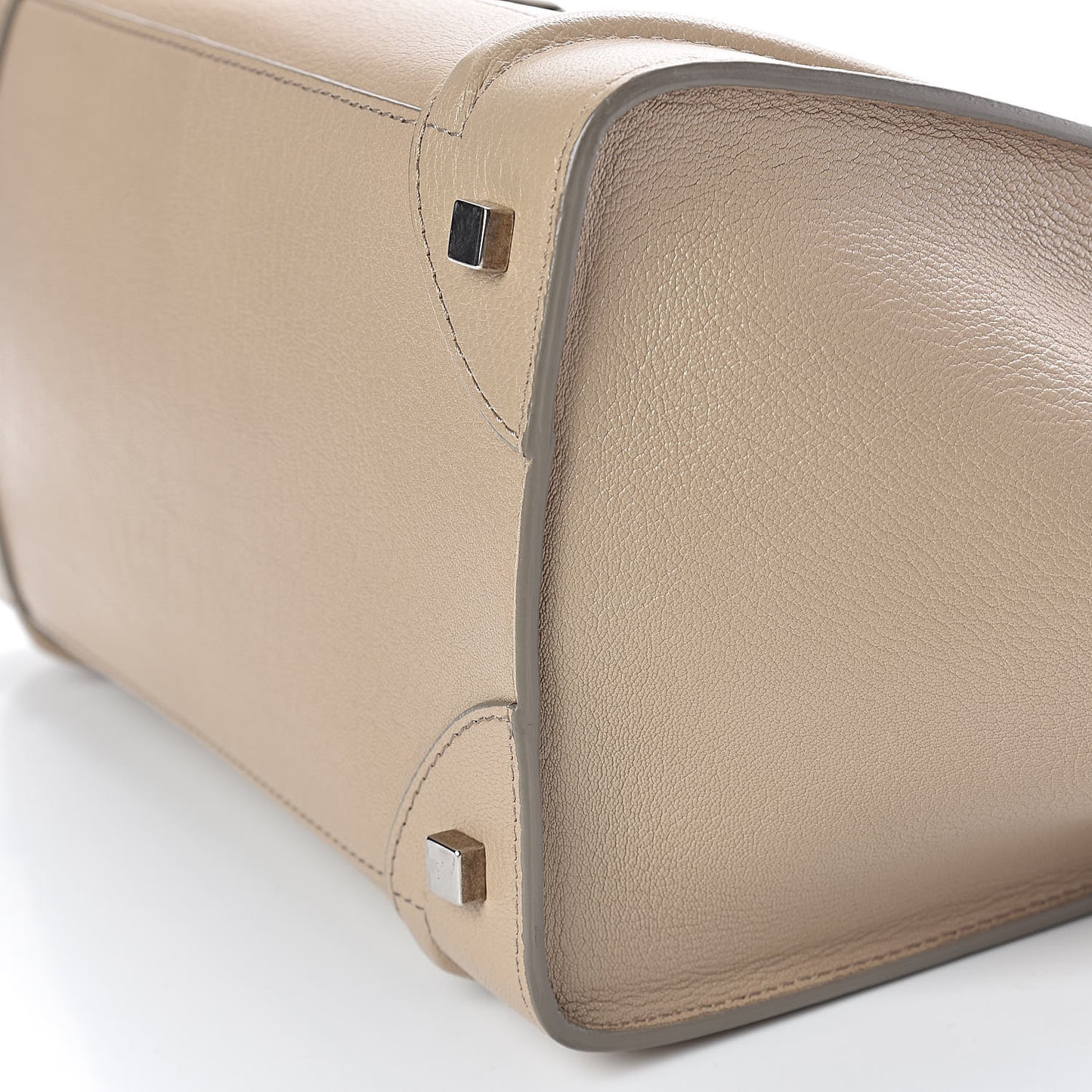 Goatskin Mini Luggage Sand