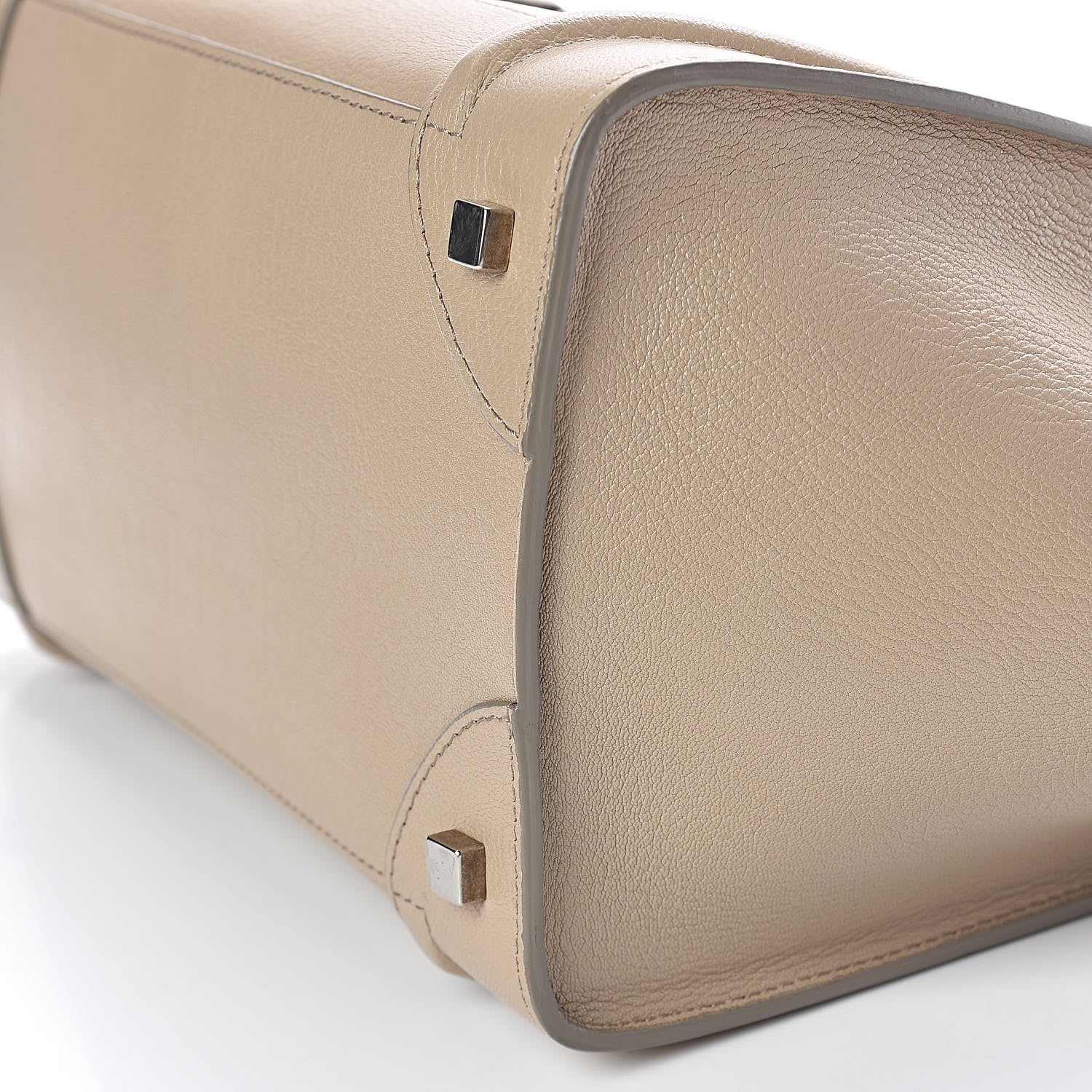Celine Goatskin Mini Luggage Sand 14 of 14