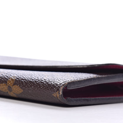 Louis Vuitton Monogram Emilie Wallet Fuchsia 8 of 11