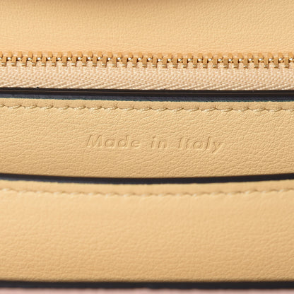 Celine Shiny Goatskin Medium Classic Box Flap Bag Blush 7 of 8