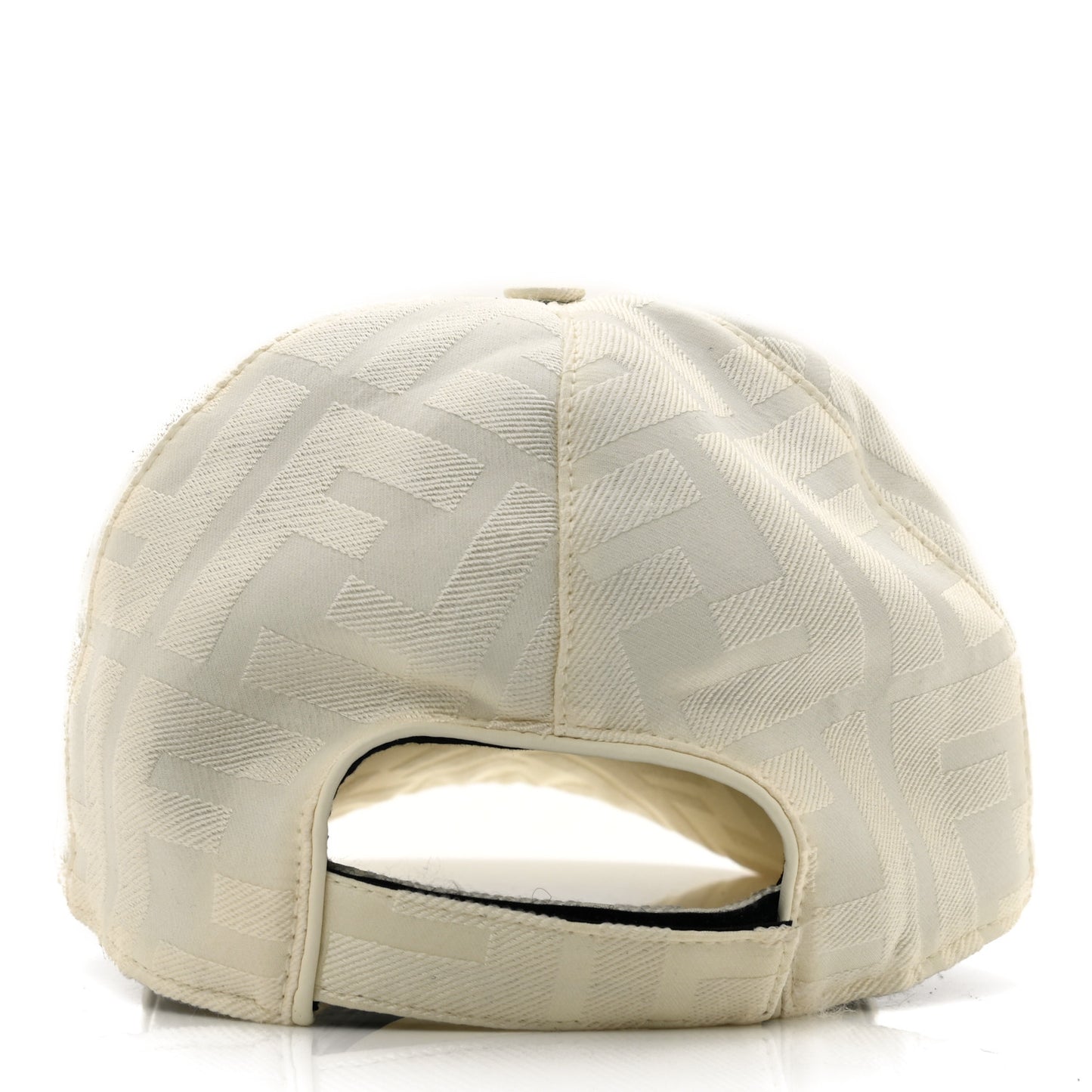 Canvas FF Baseball Hat White