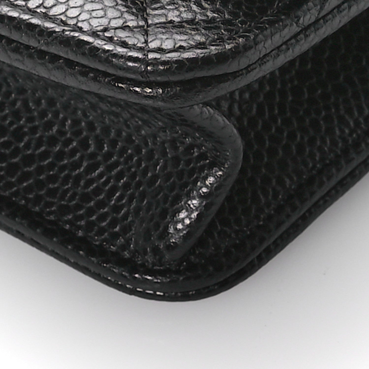 Chanel Caviar Quilted Wallet on Chain WOC Black 11 of 11