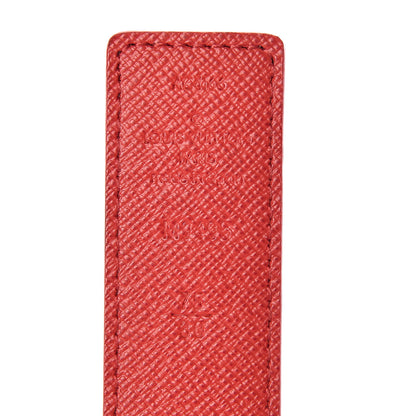 Louis Vuitton Monogram 30mm LV Initiales Reversible Belt 75 30 Coquelicot 4 of 8
