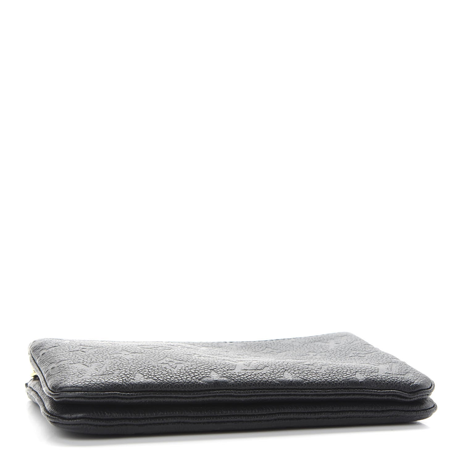 Louis Vuitton Empreinte Double Zip Pochette Black 4 of 9
