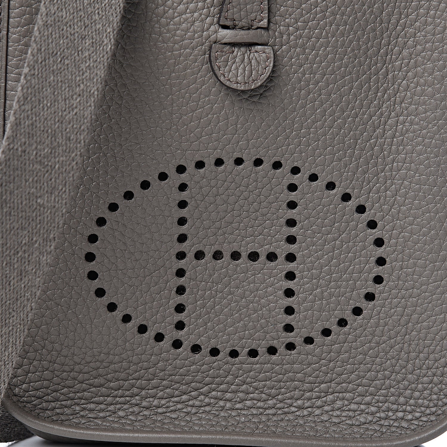 Hermes Taurillon Clemence Evelyne TPM Etain 8 of 8