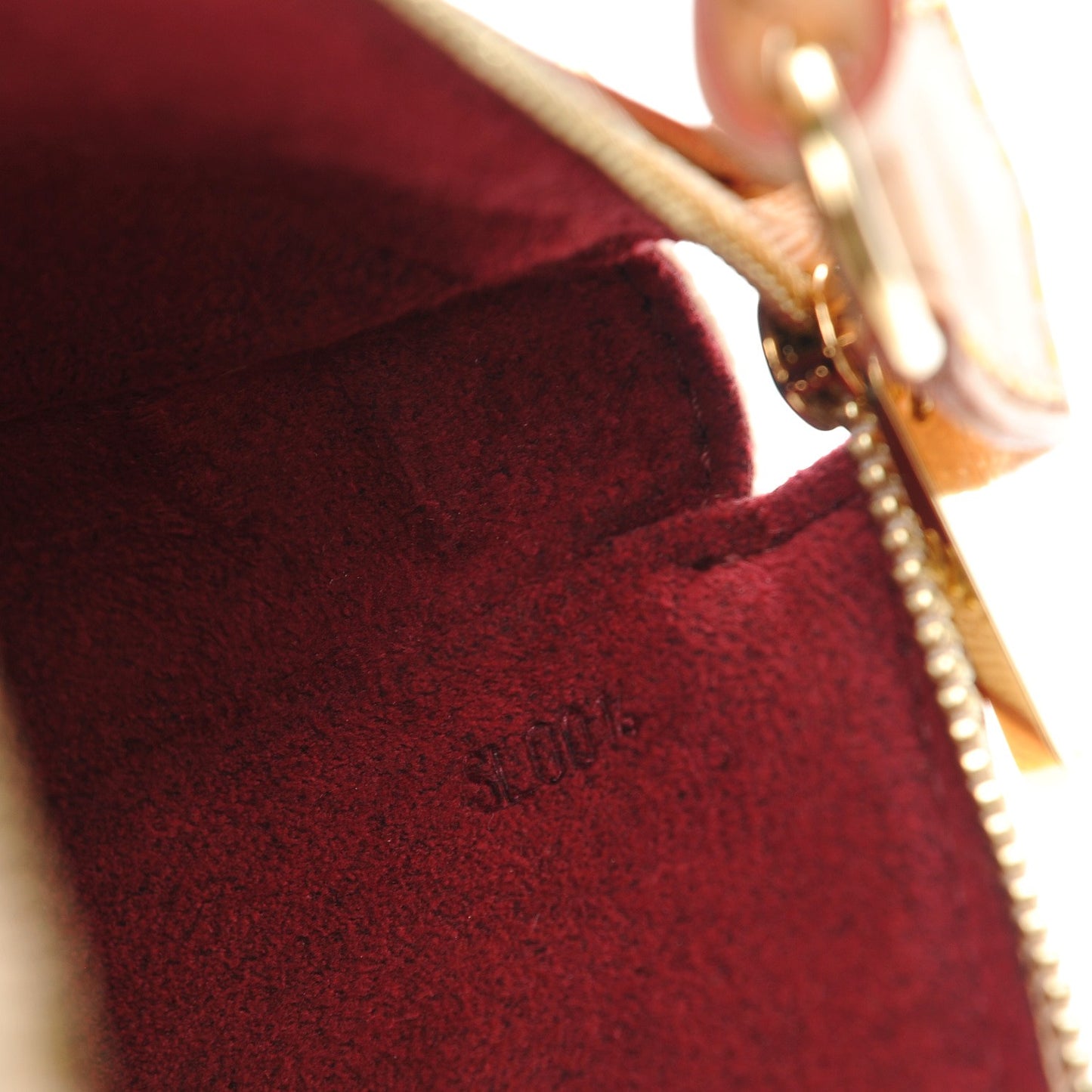 Monogram Multicolor Pochette Accessories White