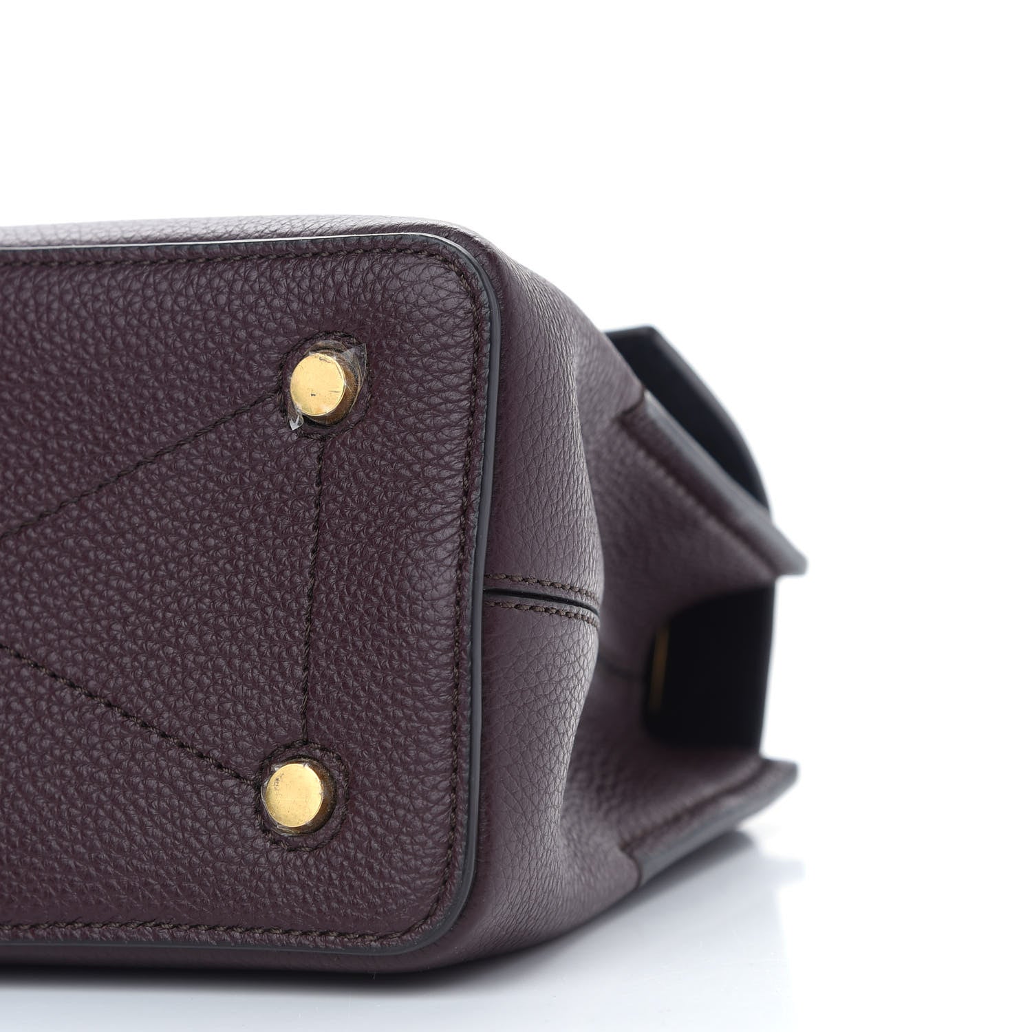 Mulberry Small Classic Grain Calfskin Mini Seaton Oxblood 8 of 9