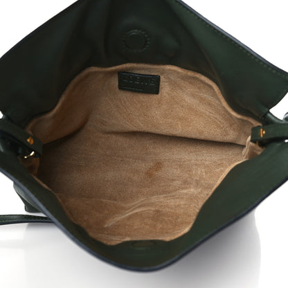 Loewe Calfskin Mini Flamenco Knot Bag Khaki 5 of 9