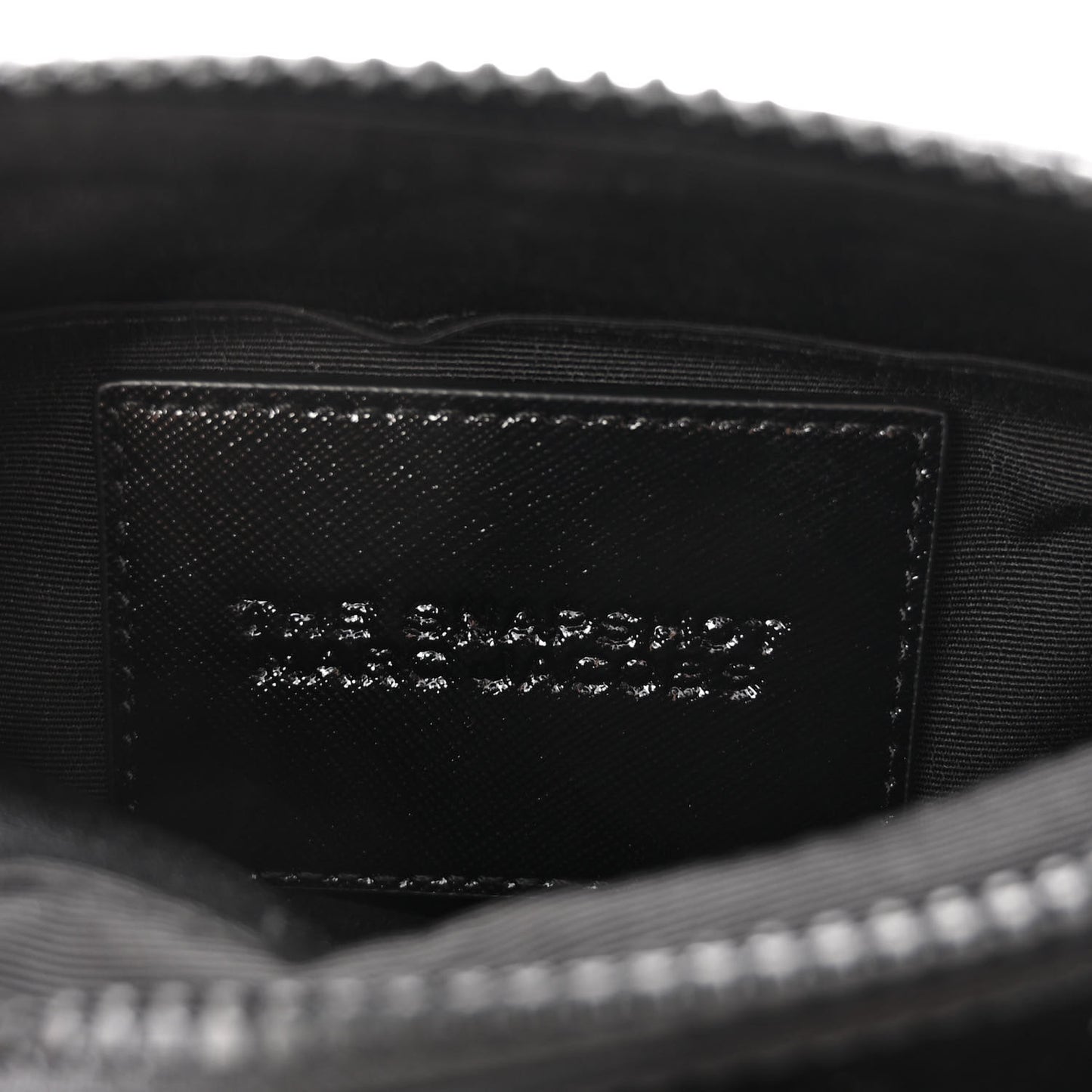 Saffiano Snapshot Camera Bag Black