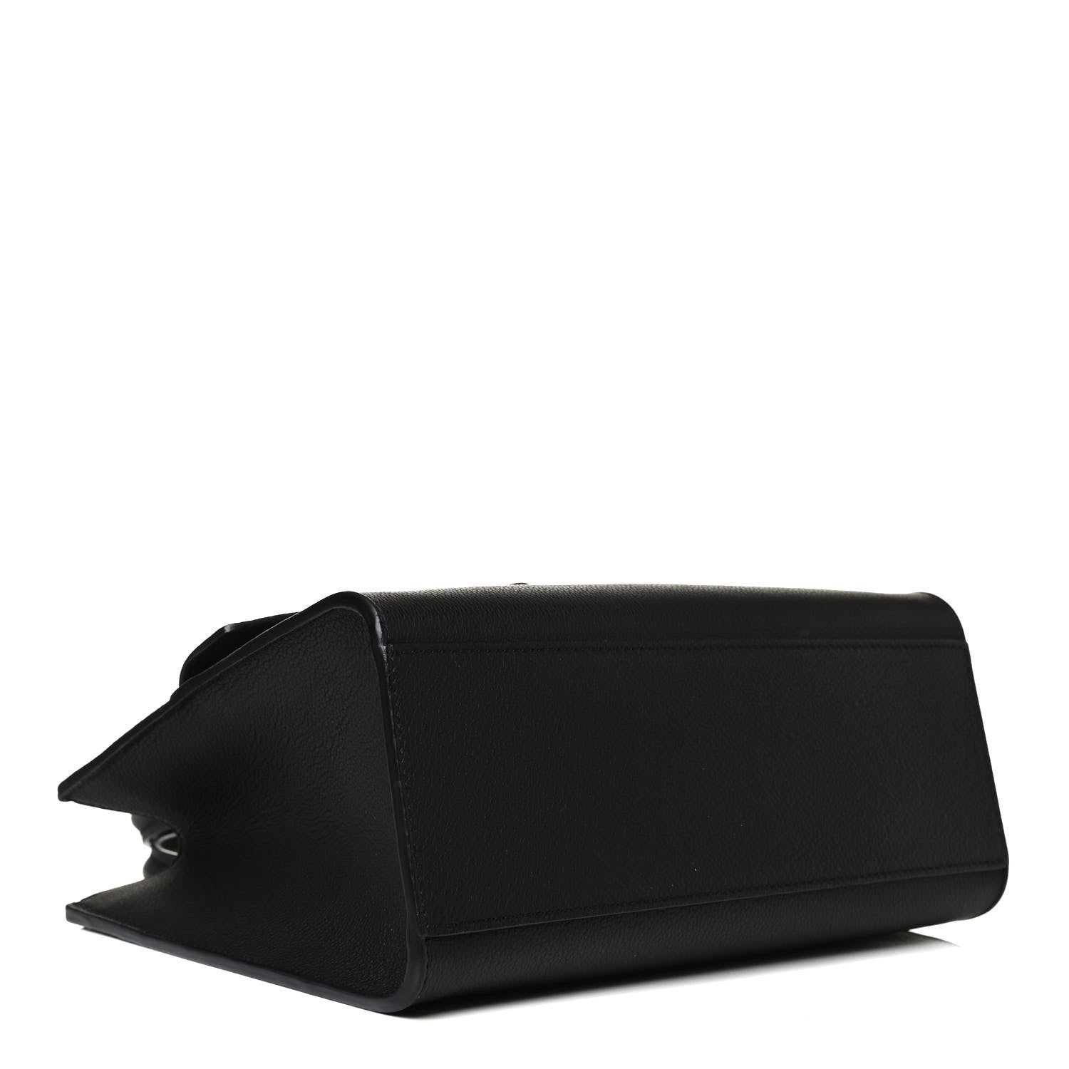 Louis Vuitton Soft Calfskin Lockme Tote PM Black 3 of 13