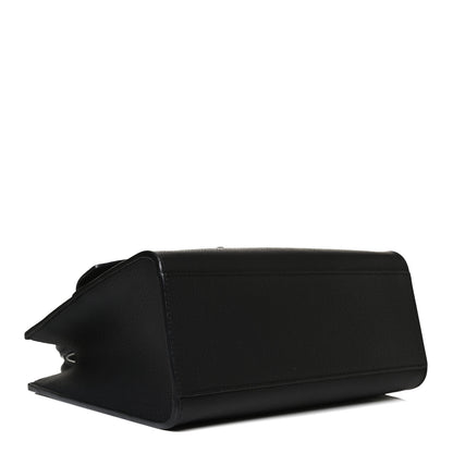 Louis Vuitton Soft Calfskin Lockme Tote PM Black 3 of 13