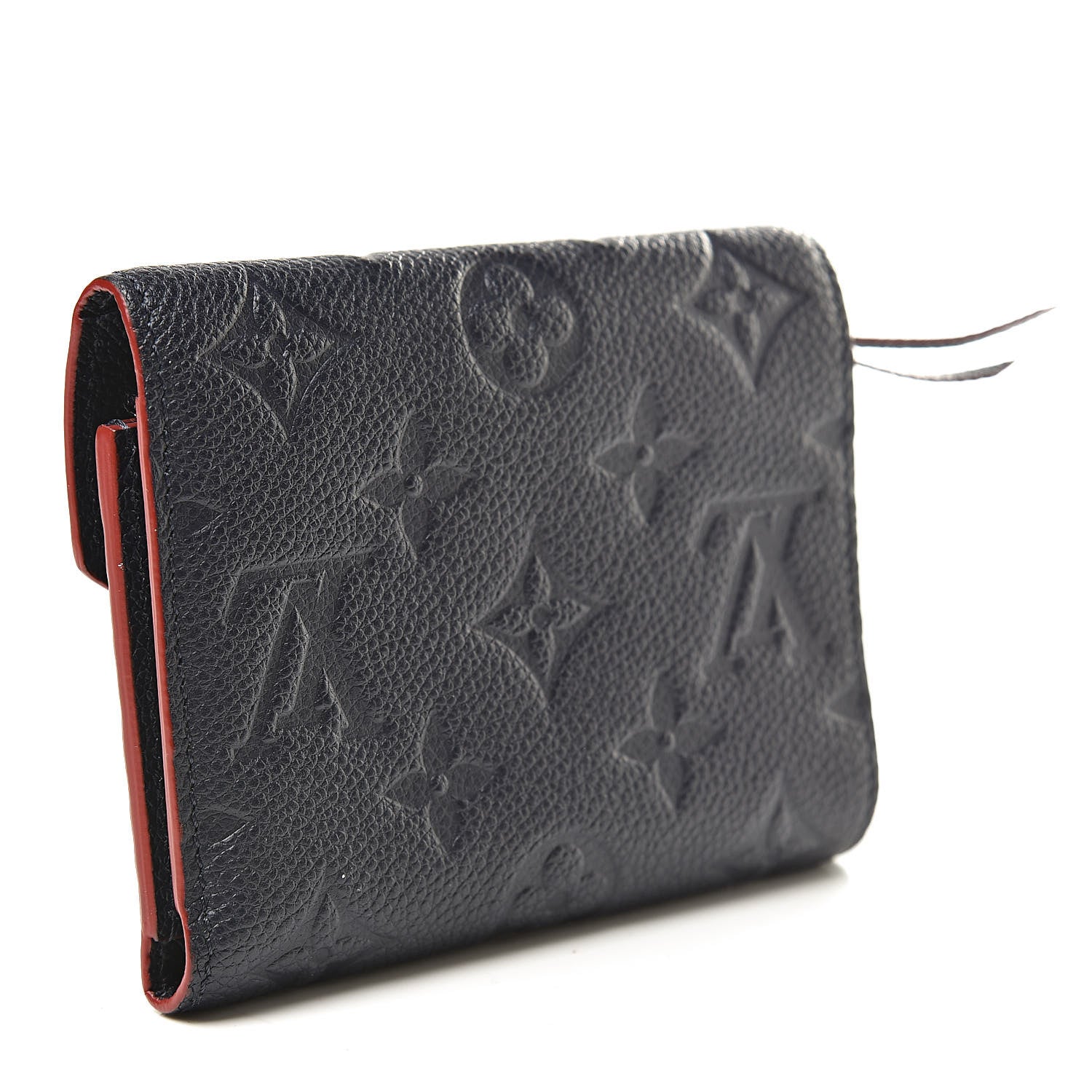 Louis Vuitton Empreinte Victorine Wallet Marine Rouge 3 of 11