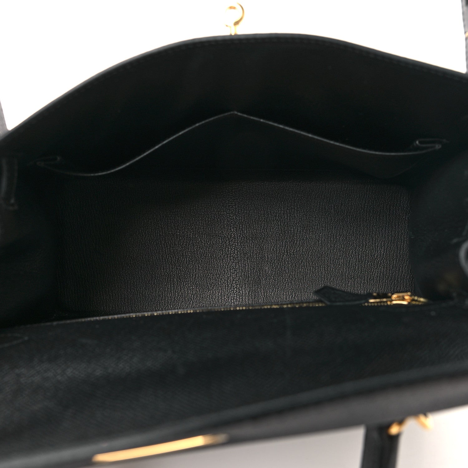 Hermes Epsom Kelly Sellier 28 Black 5 of 11