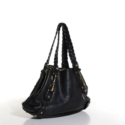 Gucci Guccissima Small Pelham Shoulder Bag Black 3 of 7