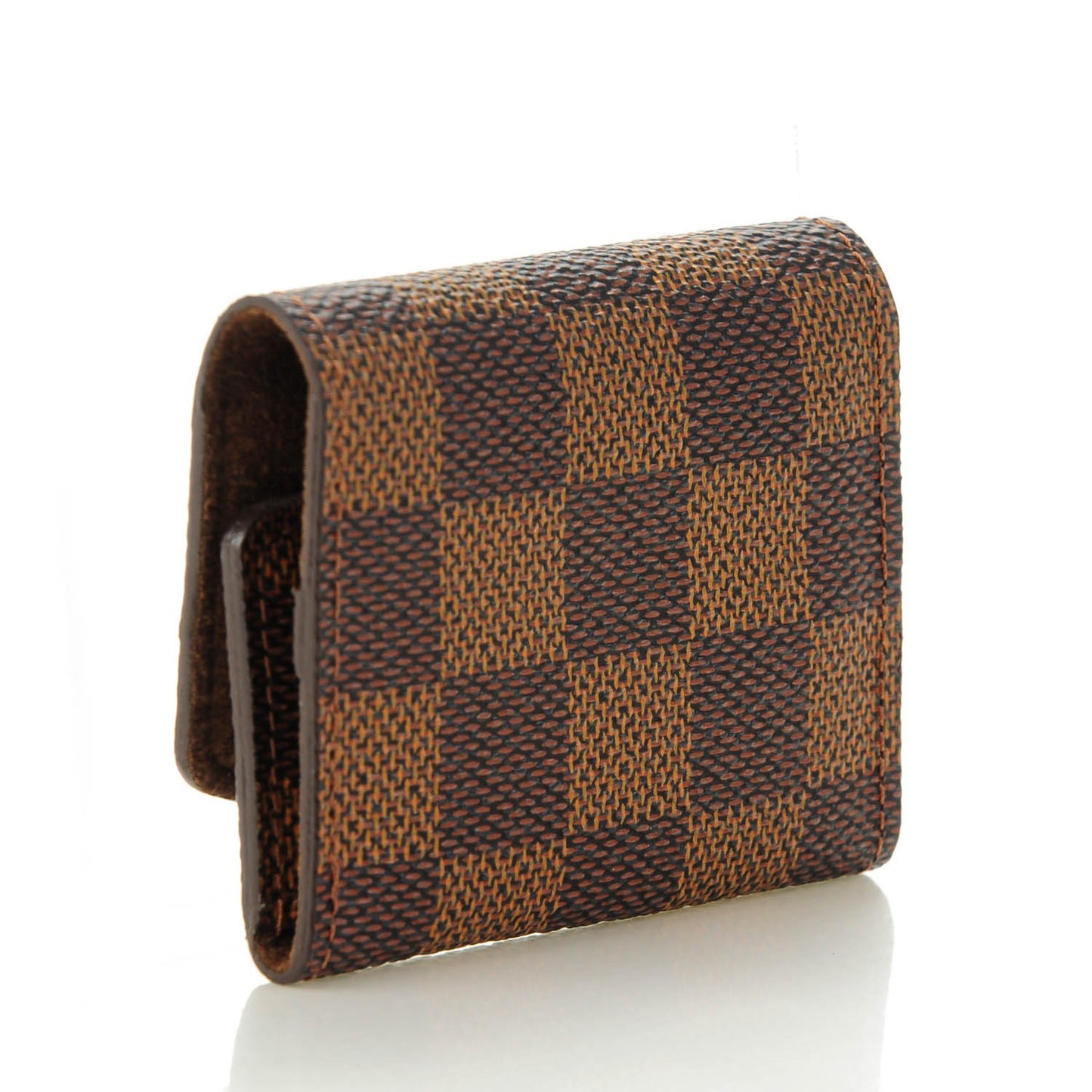Damier Ebene Cufflinks Case