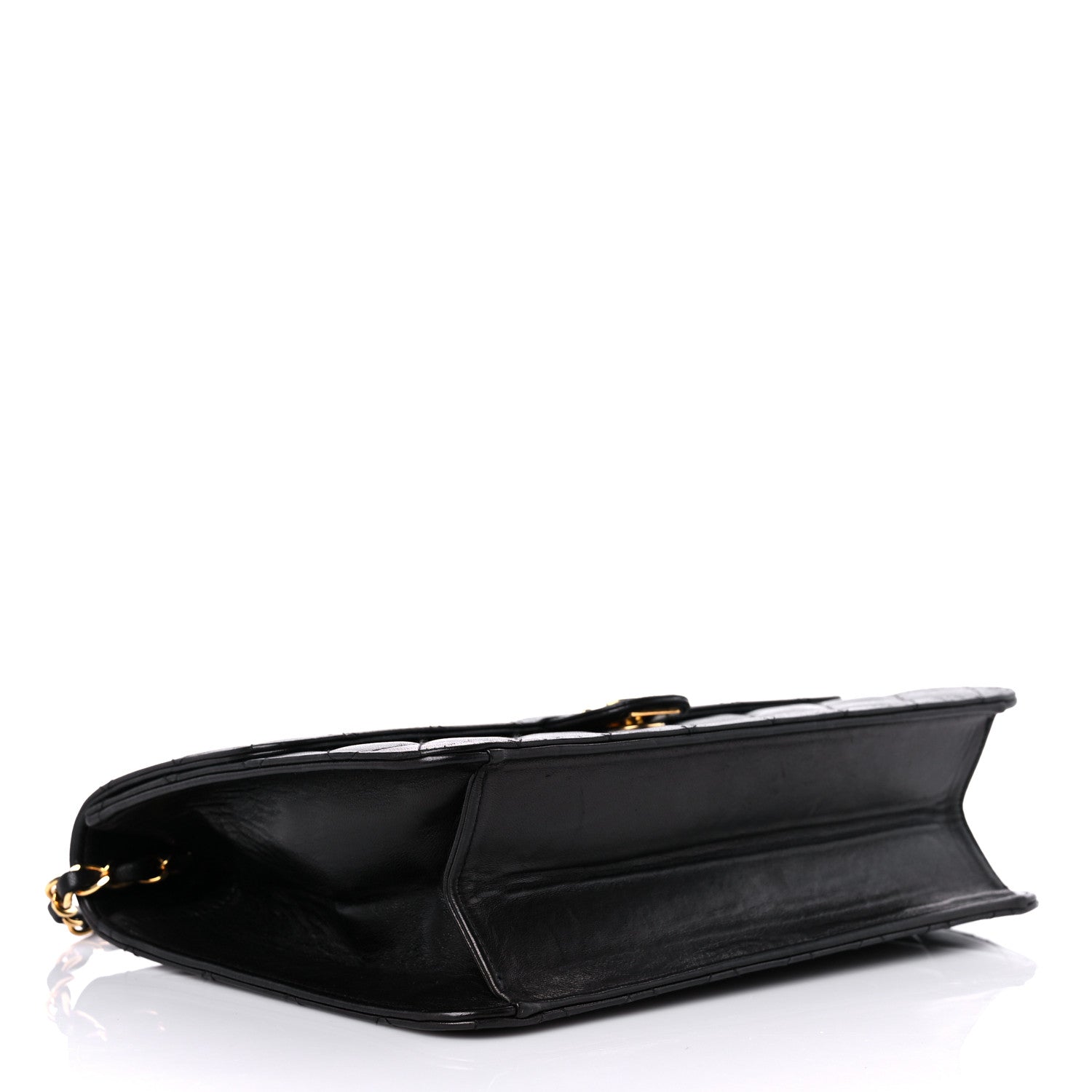 Chanel Lambskin Quilted Medium Single Flap Black 3 of 22