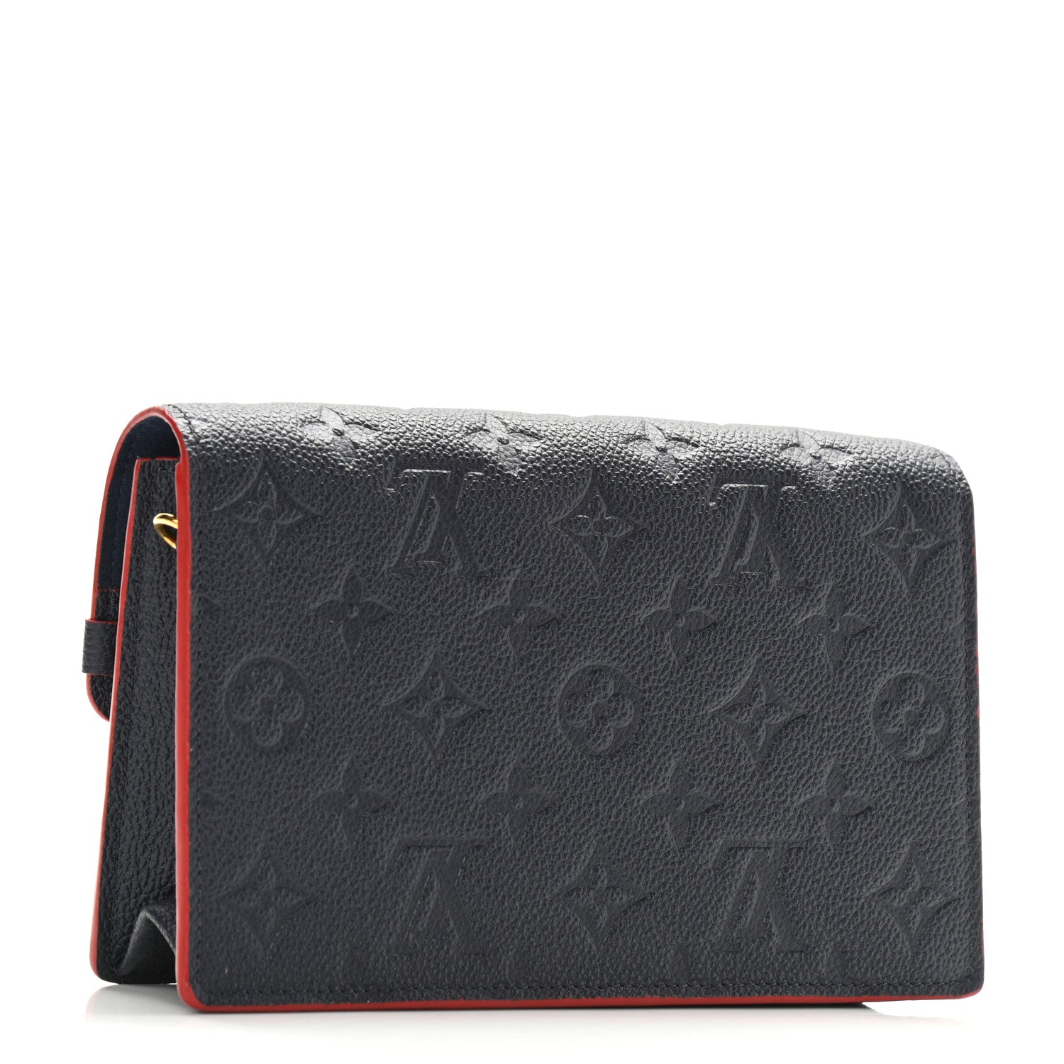 Louis Vuitton Empreinte Vavin Chain Wallet Marine Rouge 3 of 9