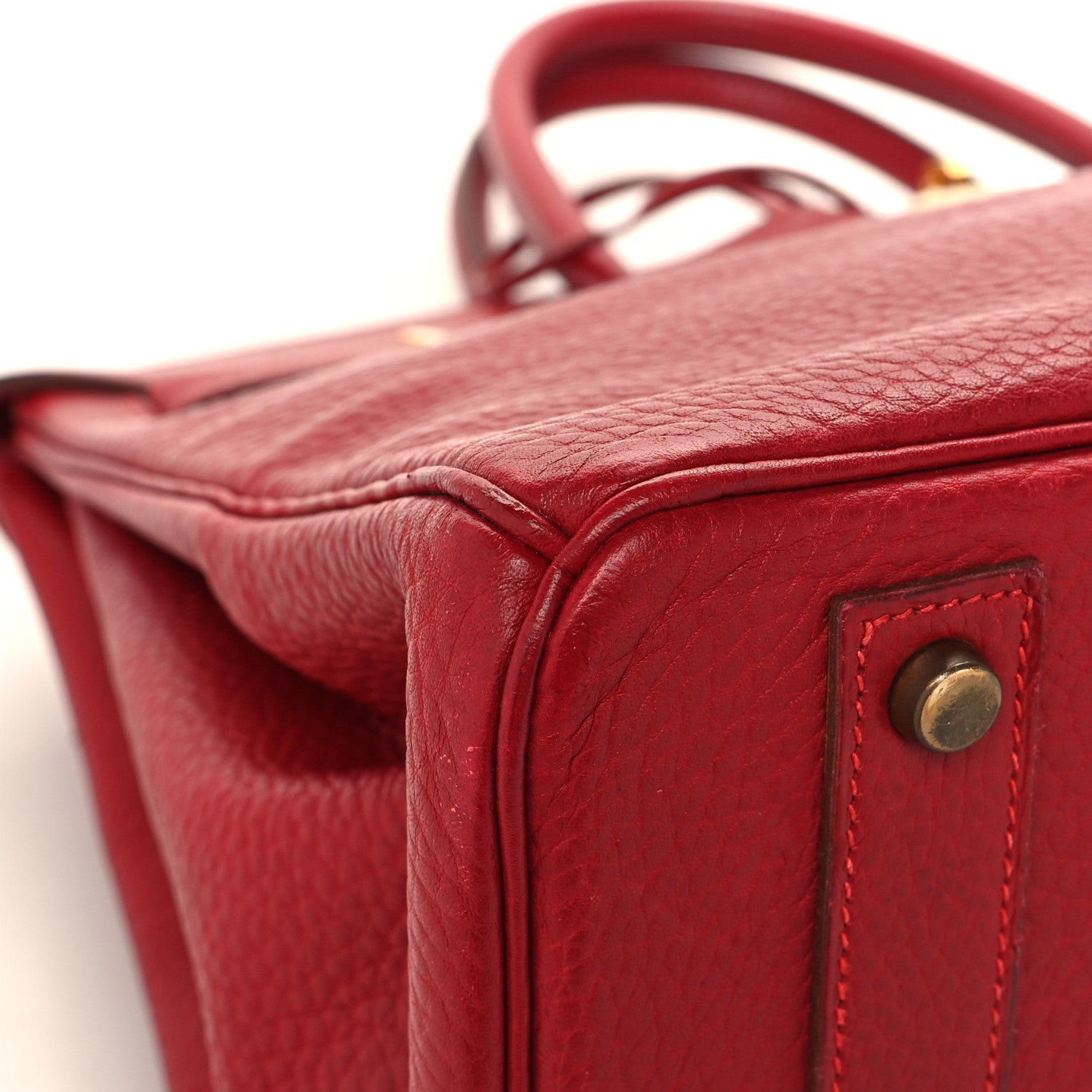 Hermes Fjord Birkin 40 Rouge 9 of 18
