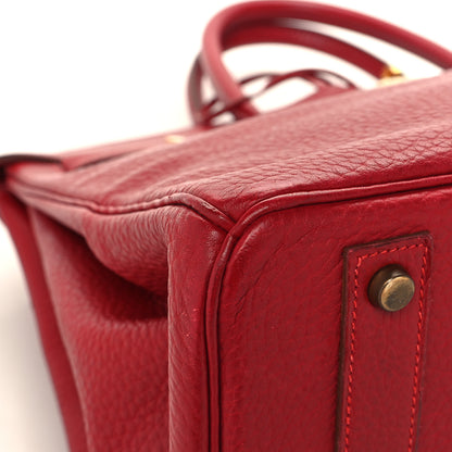 Hermes Fjord Birkin 40 Rouge 9 of 18