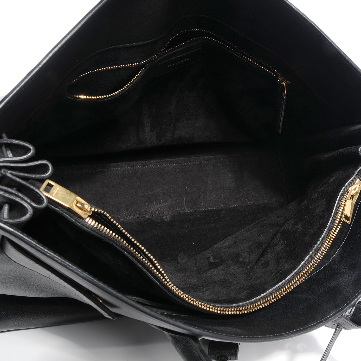 Saint Laurent Leather Large Sac de Jour Carryall Black 6 of 8