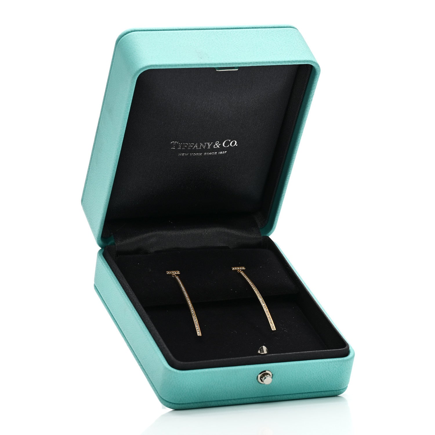 Diamond Bar Earrings