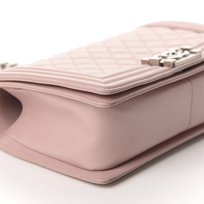 Chanel Lambskin Quilted Medium Boy Flap Light Pink 6 of 12