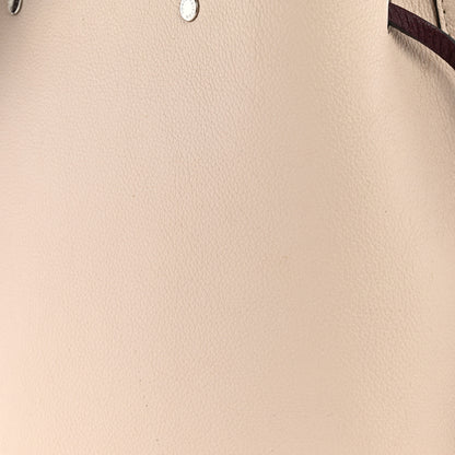 Louis Vuitton Calfskin Lockme Bucket Soie Quartz Calla 13 of 14