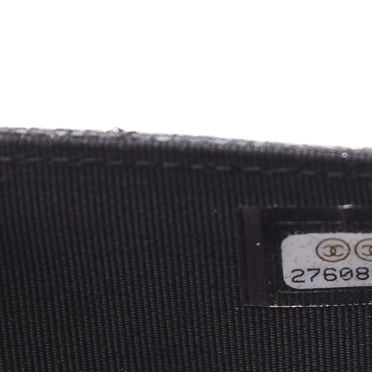 Chanel Caviar Quilted Flap Card Holder Black 8 of 9