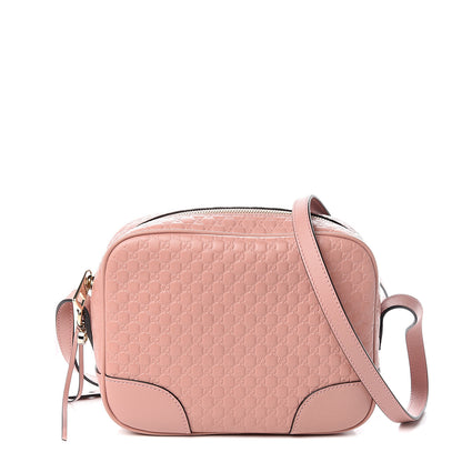 Gucci Soft Microguccissima Mini Bree Messenger Bag Soft Pink 1 of 9