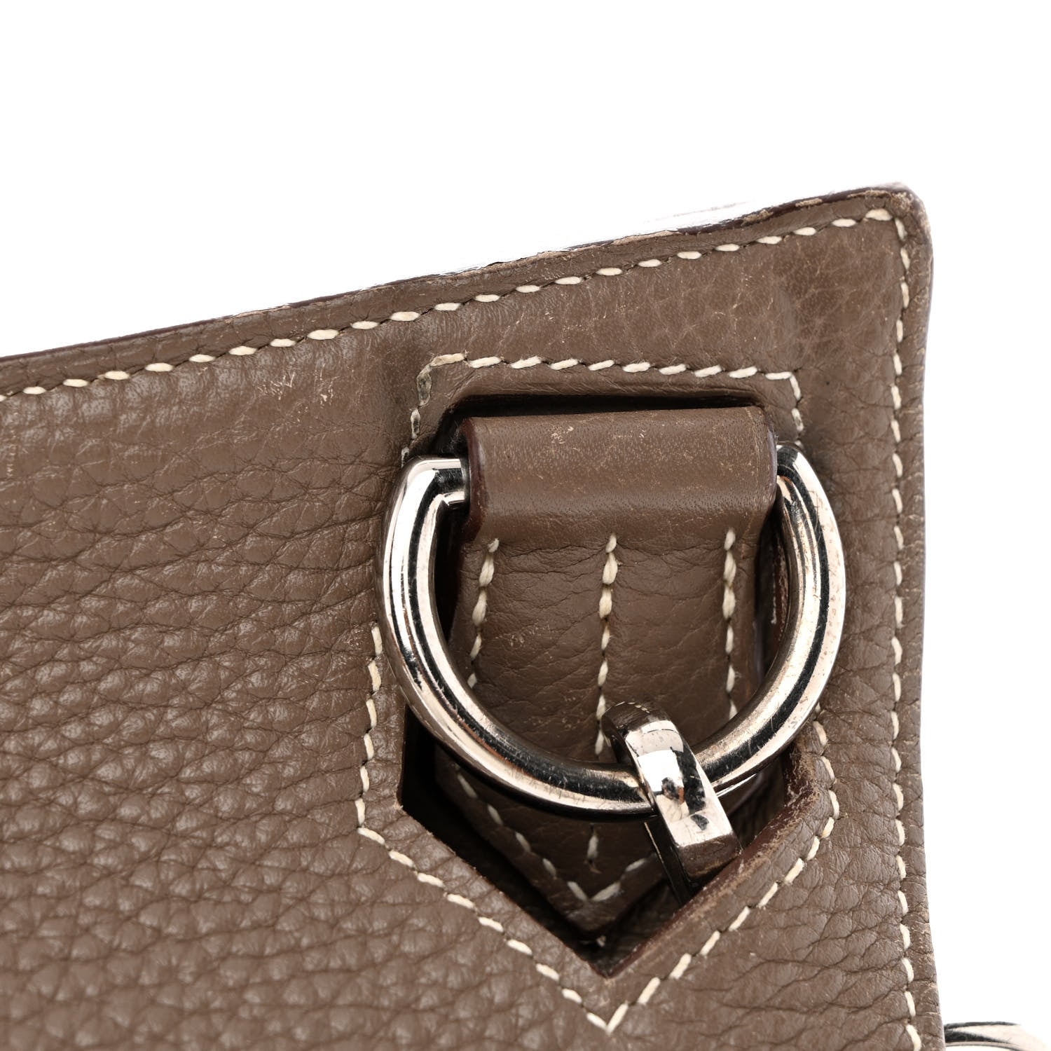 Hermes Taurillon Clemence Jypsiere 37 Etoupe 29 of 30
