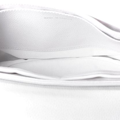 Chanel Caviar Half Moon Wallet On Chain WOC White 5 of 11