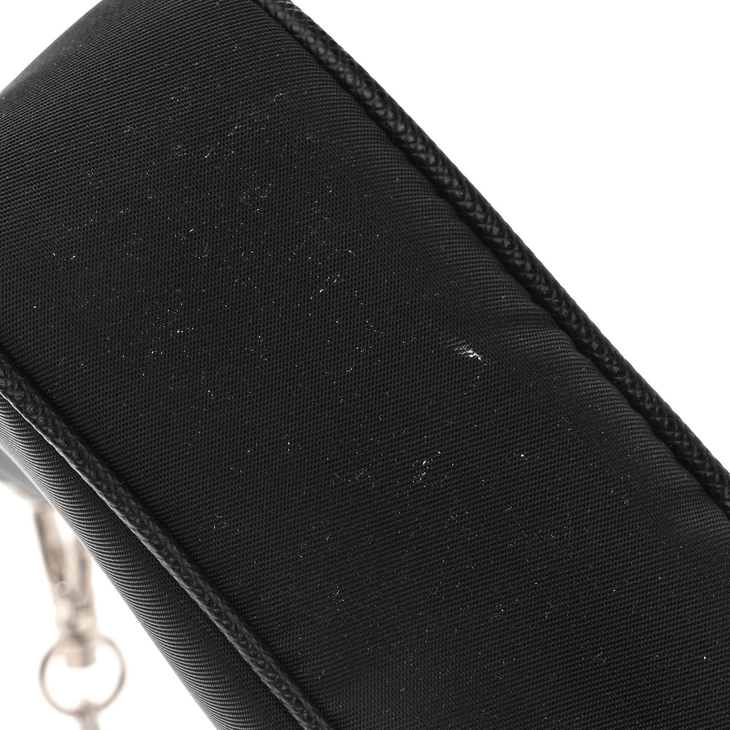 Tessuto Nylon Mini Re-Edition 2000 Shoulder Bag Black